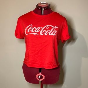Coco-cola cropped t-shirt